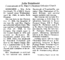 Obit Julia Dziubinski
